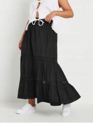 Yours XC32310 Yours Fekete Hímzett Maxi Szoknya (34) 46