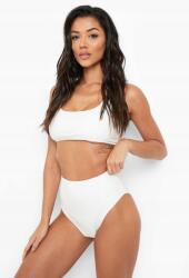 Boohoo Bikinialsó Fehér Elasztikus 36 Mp