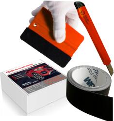 Solar Systems 3M Fólia Dechroming Szalag Fekete Matt 3, 5cmx5M (3M FOLIA TAŚMA DECHROMING CZARNA MAT)