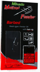 Mikado Method Feeder Horog Szőrrel 12/0, 23m Mikado (HMFB12W-12)