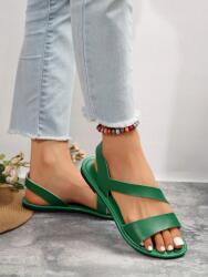 Shein Bebújós Szandál Zöld Lapos 39 __39 (5900446012306)