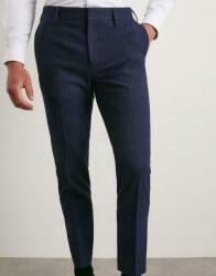 Burton Sötétkék Klasszikus Szűkített Öltönynadrág Burton Mintával 50-ES