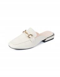Shein LC76121 Shein Fehér Flip-flop Papucs Lánc Sarok Párna (35) 39 (swshoes03190705327)