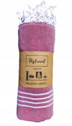  Strandtörölköző Szauna Hamam Pareo Török Sultan 175x95 Bordó Ajándék (IS005 153815 OETI)