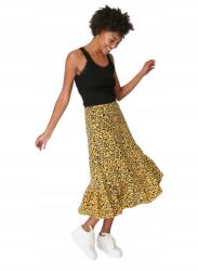 Soyaconcept FC13108 Soyaconcept MIDI Szoknya Állatmintás Pöttyös Magas Derekú (27) XL