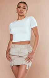 Prettylittlething Bézs Zsebes Szoknya (34) (564915)