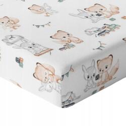  Lepedő 140x70 Gumis Kiságyhoz Vastag Pamut 100% Lengyel Termék (WG1038)