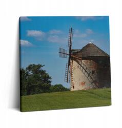 Wallfluent Fotó-Vászonkép Canvas Vázon Vendégszobába Morva szélmalom 60x60 (010030010270000075886)