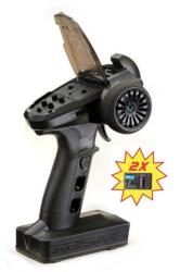 Absima CR4S 2, 4GHz 4 csatornás távirányító + 2db R4WP micro vízálló vevő