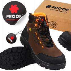 ProofSafety Férfi Magasszárú Munkavédelmi Cipő Proof Kombó S3S Esd Nubuk 44-ES Méret (BUTY ROBOCZE Combo 44)