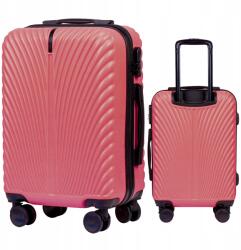 Wings Utazó bőrönd Rózsaszín Abs+ 4 kerék 20" Wings kódzár (SN120-S-D.PINK)