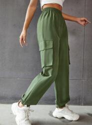 Shein Női Nadrág Zöld Egyenes 38 M Eac