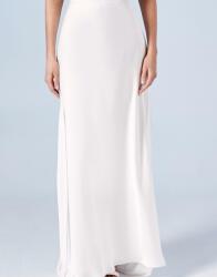 Oasis Fehér Maxi Szoknya Sima Klasszikus Magas Derekú Oasis 36