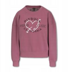 Pitbull Női pulóver Pitbull Manzanita Heart Crewneck Sweatshirt pink, L (105002420002)