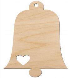 Loveart Scrapki fa medál Csengő harang Loveart Dekoráció (LOV-Sklejka)