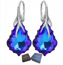 Mennica Świdnicka Ezüst fülbevaló 925 Hosszú lógó csattal Angol Ajándék Feleségnek