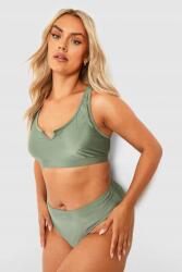 Boohoo Fürdő Felső Khaki (54) (548552)