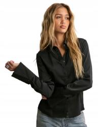 Nelly Fekete Hosszú Ujjú Patentos Ing, Size 38, 100% poliészter