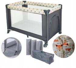 MoMi Utazóágy Összecsukható Gyerek Járóka Utazó Táska (LOZE00015-OUTL)