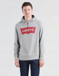 Levi's Szürke Kapucnis Pulóver, Nyomott Mintával, Size S, 100% pamut (196220008)