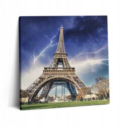 Wallfluent Vászonkép Stúdió Falra Eiffel-torony Villámok és Vihar 60x60 (010030010270000074790)