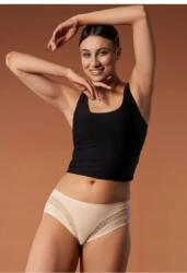 Julimex Bugyi csipkével Kiss Bézs Julimex, Size L, bézs (Figi Kiss Pan)