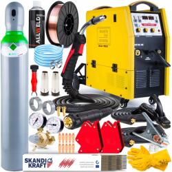 MAGNUM Inverteres Hegesztőgép Inverter Magnum Mig 270 Szinergia Alu 400V 270A 4R Igbt (U MI 270 SYN MAPL-24)