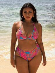 Shein EC13313 Shein Mintás Bikinialsó (26) 44