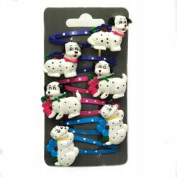 Mandzsettagombok pofadíszek kutyusokkal 6 db (0172-566)