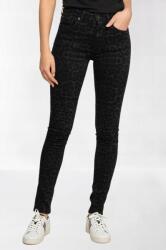 Pepe Jeans Fekete Farmernadrág, zsebekkel, mintás, Size 25 (376027)