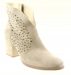 Exquisite 1239 bézs bokacsizma 41-es méret (1239)