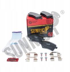 Sunrich Fékbetét Sunrich Első Fiat SEDICI/SUZUKISX4 Kesztyű+kenőanyag Ingyen