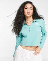 The North Face Menta Színű Rövid Cipzáras Pulóver (L) (569085)