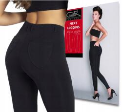 Gatta Next Gatta leggings nadrág hátsó zsebekkel kényelmes klasszikus L fekete