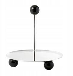 Sambonet Penelope patera kerek, egyszintes, ezüst keksztartó (55578-A6)