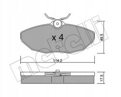 Metelli Ham. tyl Építőkockák 22-1190-0/MET