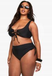 Boohoo KC02307 Boohoo Fekete Megkötős Bikini Felső (37) 50