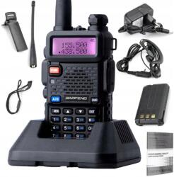 Baofeng UV-5R Rövidhullámú Pmr Rádiókészülék Walkie Talkie Zseblámpa Szkenner (UV-5R)