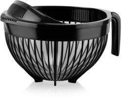 Elif Plastic Rizsmosó tál szűrővel, 3 liter