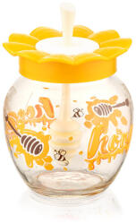 Qlux Méztartó üveg 370ml