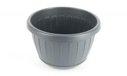 EU Virágcserép Stella függeszthető akasztóval 5, 22L antracit