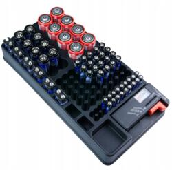 DPM Elemes rendszerező teszterrel 98 db /4 db Aa elemhez Ajándék/ (MW098)