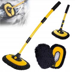  Teleszkópos Felmosó Kefe Autómosáshoz 59-112cm 2 Felmosófej (MG006)
