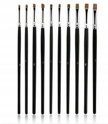 Maxim Zselés körömdíszítő ecsetek 10 db-os szett (6410)