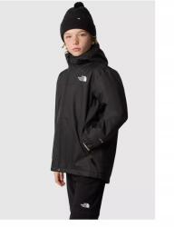 The North Face Fekete Dzseki, Size 6L, cipzáros, poliészter (559641)
