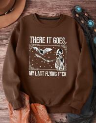 Shein Pulóver Barna Print 36 S S