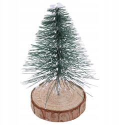 Luk Miniatűr zöld drót karácsonyfa erdei nád 8cm-es befőttes üvegben (XTREE STAND 7)