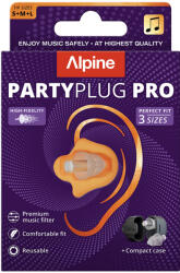 Alpine PartyPlug Pro Natural Protecție auditivă 21 dB 1 pereche Culoare: Transparent