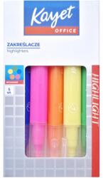 Kayet Neon szövegkiemelők 3, 5mm 5 db (CF5545)