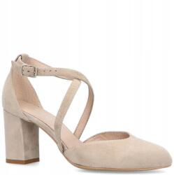 Kotyl Tánccipő bőrből Kotyl 7075 Bézs 41 (KOTYL 7075 BEŻ ZAMSZ)